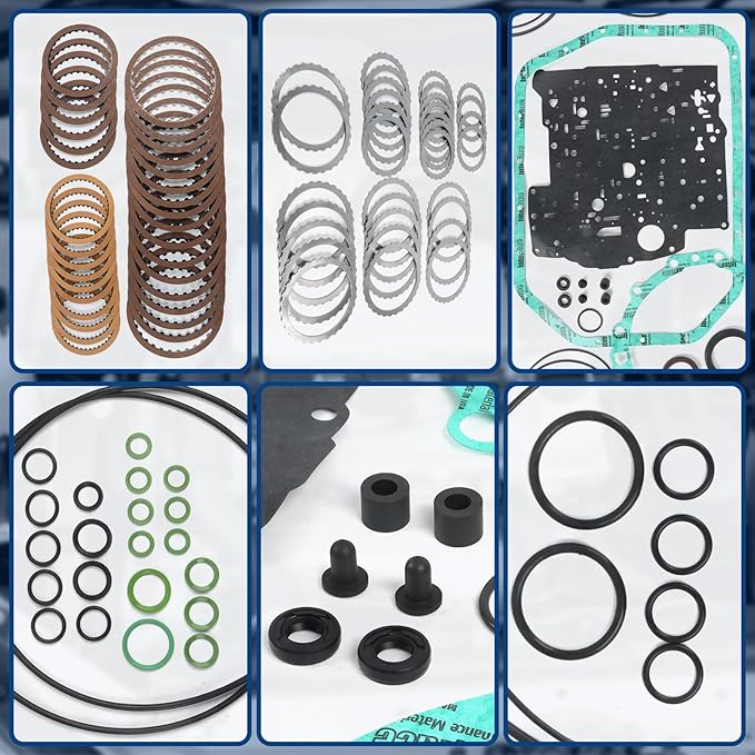 5HP24 Auto Transmission Master Rebuild Kit Transmission Overhaul Kit Fits for 2000-2004 A6 Quattro 2.7L, Fits for 2000-2003 X5 4.4L, Replace OE 5HP24 B132820A
