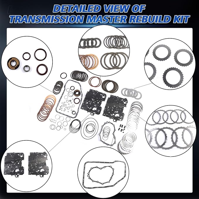 5HP-19 5HP19 Transmission Master Kit Gearbox Rebuild Parts Fits for A4 A6 A8 S4 Allroad Quattro Passat Replace OE 5HP-19 5HP19