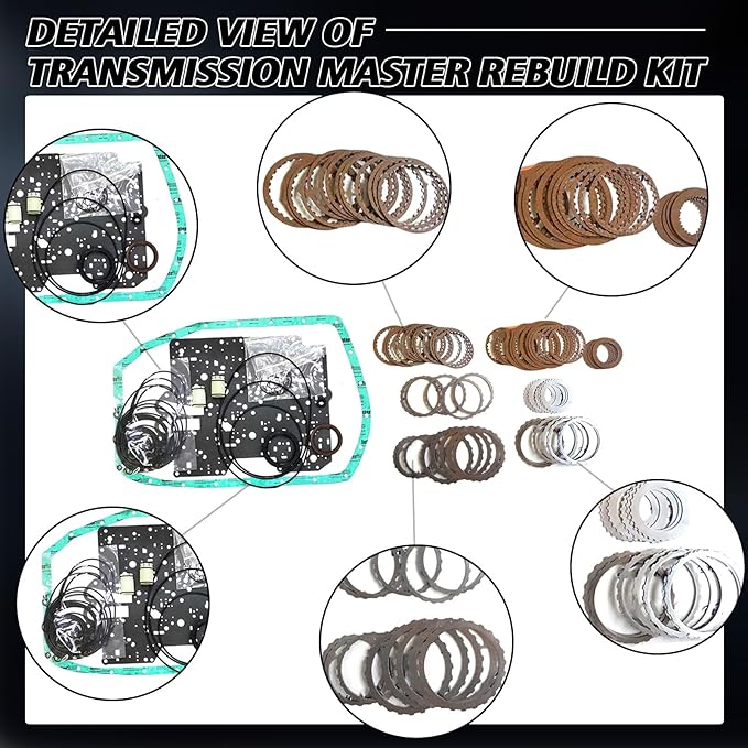 5HP19 Transmission Master Rebuild Overhaul Kit 5Speed Fits for 1995-ON 3 Series 5 Series Engine Aftermarket Parts OE 5HP-19 5HP19