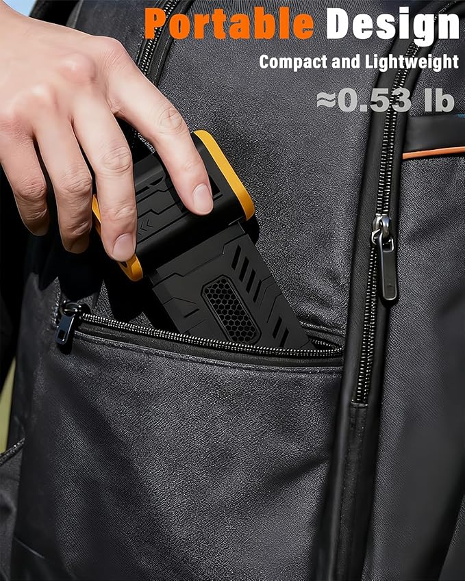 Compressed Air Duster, 130K RPM Powerful Cordless Electric Mini Blower with Display, 10-Gear Adjustable Jet Fan with Fast Charging, Rechargeable Air Blower for Home, Outdoor and Car (Black, Blow)