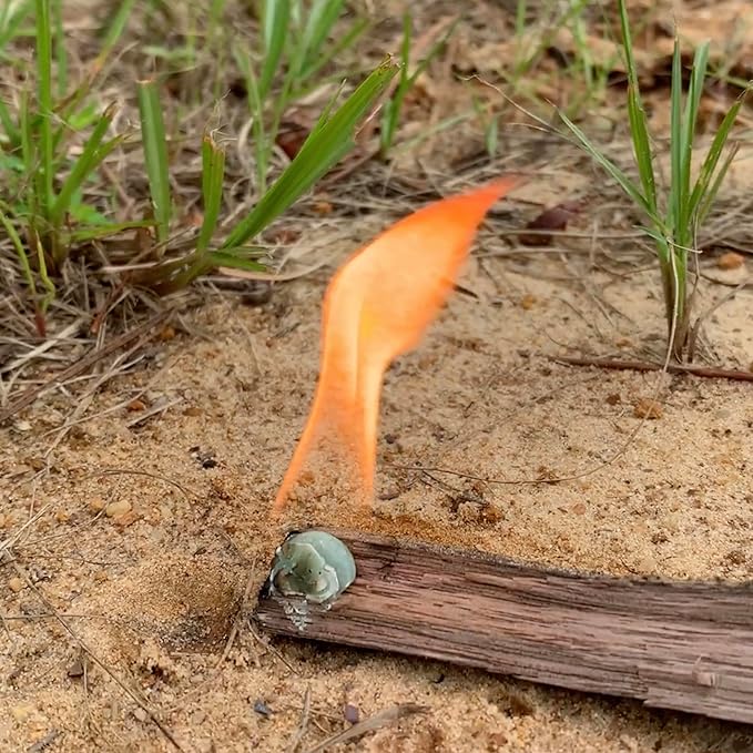 BATTLBOX Hot Snot Fire Paste Emergency Fire Starter Gel - Waterproof Flame Paste Squeeze Tube Instant Fire Starter Kit Without Kindling, Essential Camping Gear