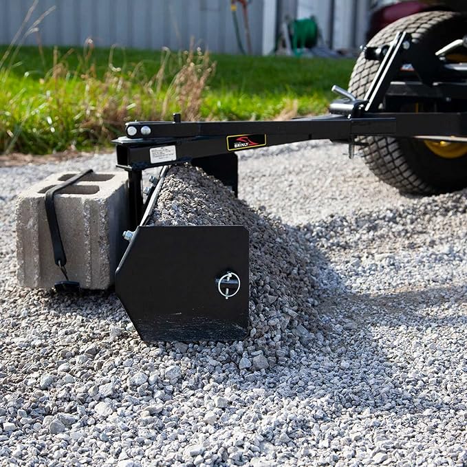 Brinly BS-42BH-A 42" Sleeve Hitch Tow Behind Box Scraper