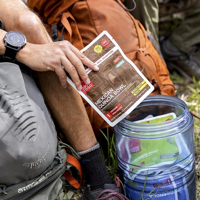GOOD TO-GO 5-Day Emergency Food Kit | Survival Food, Easy to Prepare | Just Add Water Camping & Backpacking Meals | Good To-Go Dehydrated Meals Taste Better Than Freeze Dried MRE
