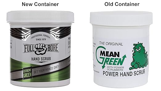 Extreme Green Power Hand Scrub, 16 oz Jar (Formerly Mean Green) - Removes Oil, Grease, Dirt, Filth without Harsh Chemicals