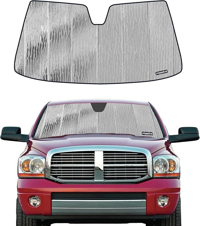 Windshield Sun Shade for Dodge Ram 1500 2002-2008 Front Window Sunshade - AstraGuard