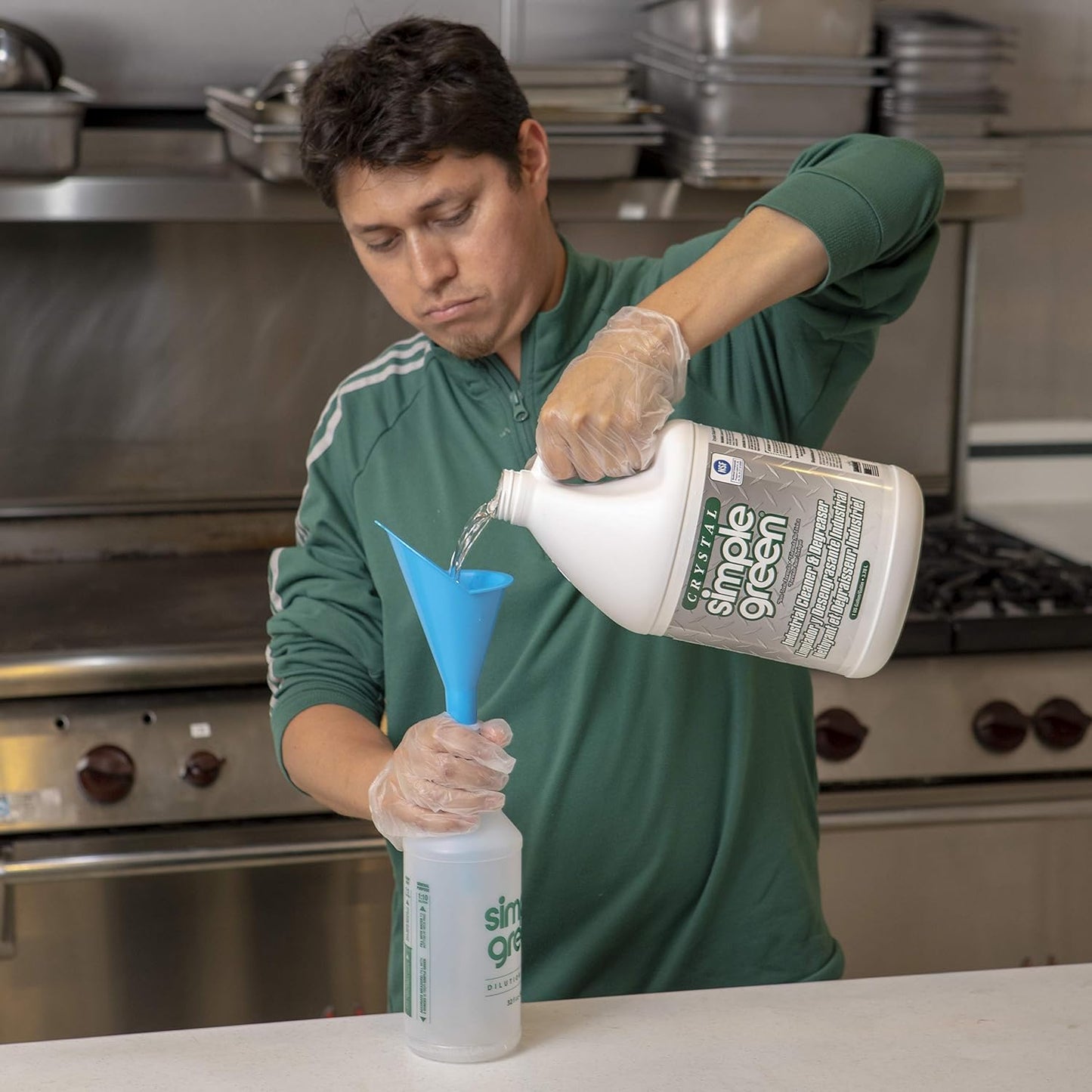 Simple Green 19024 Crystal Industrial Cleaner/Degreaser, 24oz Bottle