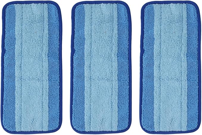 Microfiber Washable Hardwood Floor Reusable Mop for Pads for Swiffer for Wet Jet Refills Efficient Fine Dust Capture