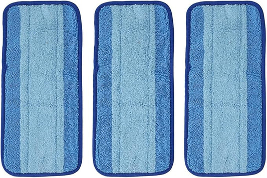 Microfiber Washable Hardwood Floor Reusable Mop for Pads for Swiffer for Wet Jet Refills Efficient Fine Dust Capture