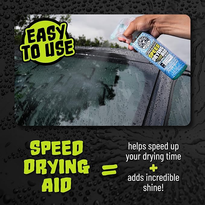 Chemical Guys After Wash Sprayable Gloss Boosting Car Wash Drying Aid - 16 oz Car Detailing Spray Helps Reduce Water Spots, Adds Shine, and Speeds Drying for Trucks, and Motorcycles
