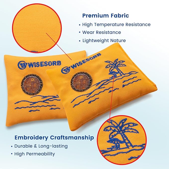 100gx10pcs Rechargeable Desiccant Packs for Storage, Reusable Dehumidifier Bags Visible Color Indicating Silica Gel Packets Moisture Absorbers for Safe Closet 3D Filaments Electronics Camera