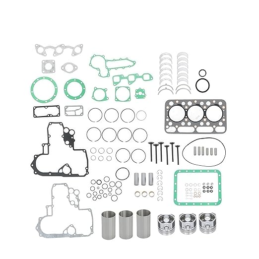 D1403 Compatible with Kubota Engine Rebuild Kit L2500 L2500DT L2500F L2600 L2600F
