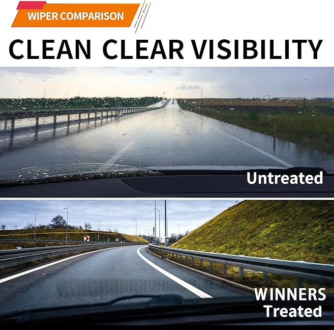 Windshield Wiper Blades Set for Ford Maverick 2022 2023 2024 2025 - (23''+21'') Driver and Passenger Side Replacement