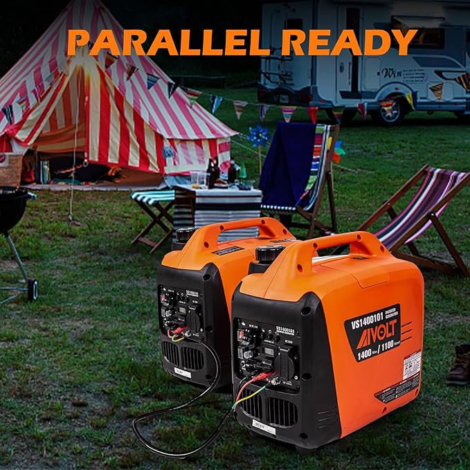 AIVOLT Inverter Generator 1600W Gas Powered Portable Generator