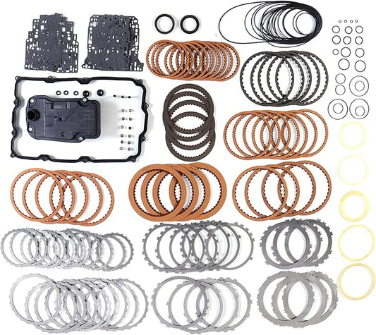AB60E AB60F Transmission Master Rebuild Kit with Oil Filter Fits for 2007-2011 Tundra/2008-2011 Sequoia 5.7L AB60E Car Aftermarket Parts