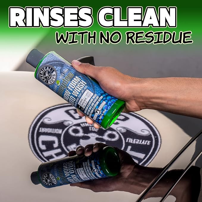 Chemical Guys Car Wash Soap for Foam Cannon or Bucket, Honeydew Snow Foam Car Wash Soap for Trucks, Motorcycles, RVs & More, Super Suds, Honeydew Scent - 128 oz (1 Gallon)
