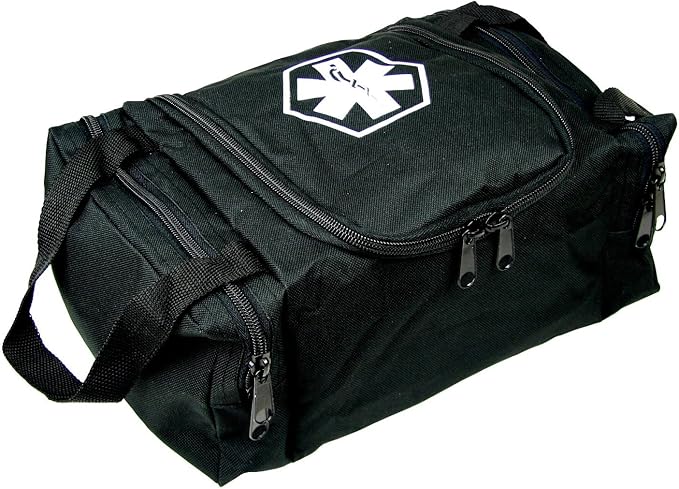 Dixie EMS Dixigear Empty First Responder II Bag 10.5" x 5" x 8" - Tactical Black