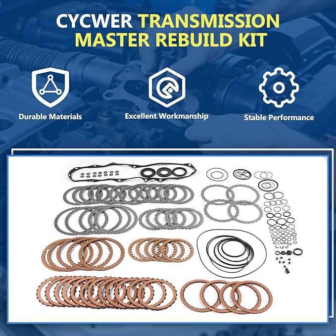 8HP45 B218820A Auto Transmission Master Overhaul Rebuild Kit Fits for 2009-2011 528i 3.0L, Fits for 2011-2012 X3 3.0L, Replace OE 8HP45 B218820A