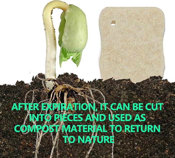 Kitchen Biodegradable Reusable Non Scratch Natural Cellulose Cleaning Sponge, Piece of 15