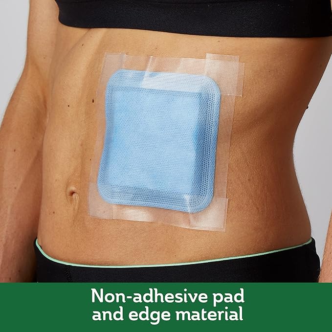 Curad Super Absorbent Wound Pad, Non Adhesive Gauze Pad for Wound Care, Water-Repellent Bandage for Wounds, Wound Care and Dressing Supplies, Small, 3"x3", 10 Count