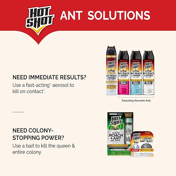 Hot Shot Ultra Liquid Ant Bait, 4 Count, 1 Pack