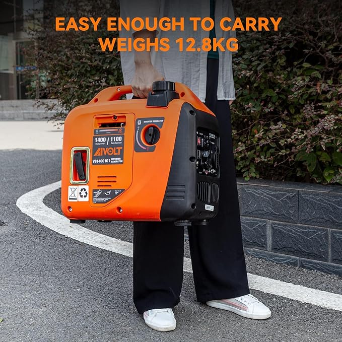 AIVOLT Inverter Generator 1600W Gas Powered Portable Generator