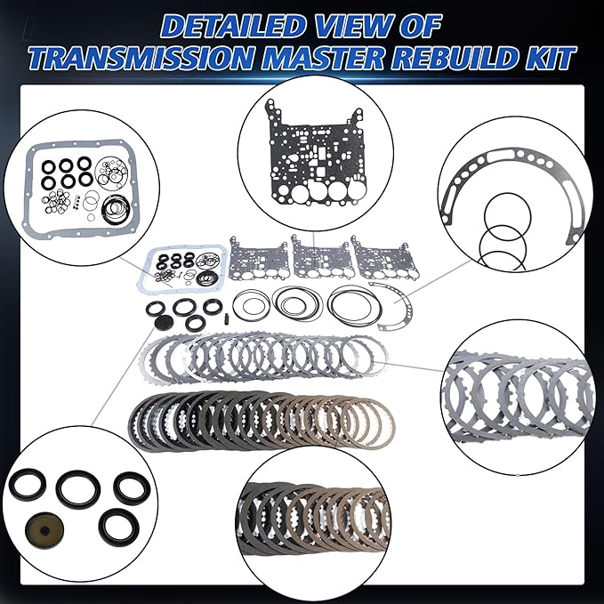W4A42 F4A41 F4A42 Transmission Overhaul Master Rebuild Kit Fits for Sonata Tucson Sportage Lancer Outlander Optima W4A42 F4A41 F4A42 Engine Aftermarket Parts