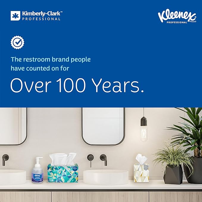 Kleenex Professional Universal Multifold Paper Towels, Bulk (02046), Absorbency Pockets, 9.2" x 9.4" Towel, White (150 Sheets/Pack, 8 Packs/Case, 1,200 Sheet Total)