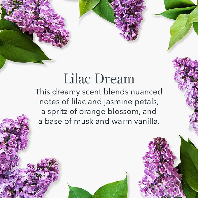 Beekman 1802 Lilac Dream Goat Milk Soap - 3.5 oz Each - Scented - Nourish, Moisturize & Hydrate - 100% Vegetable Soap with Lactic Acid - Triple Milled - for Sensitive Skin - Cruelty Free