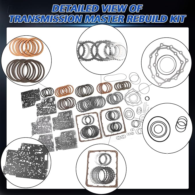 RE5R05A JR507E Transmission Master Rebuild Kit Overhaul Fits for NIS-SAN 2.5L 3.5L 4.0L 4.5L Aftermarket Parts