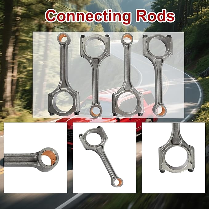G4NC 2.0 Engine Rebuild Overhaul Kit w/Crankshaft Head Gasket Set & Connecting Rod Piston Vavles Fit For Hyundai Tucson Elantra Kia Sonata Sportage Forte Carens Soul 2.0L 2014-2019 23040-2E000