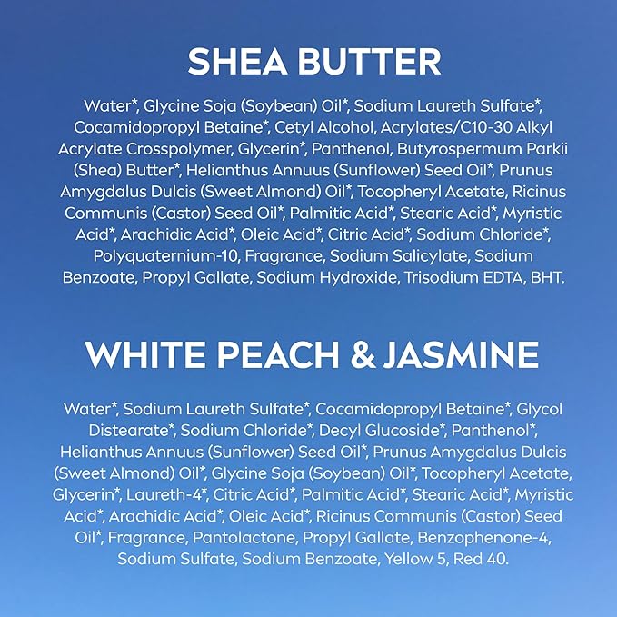 NIVEA Nourishing Shea Butter Body Wash, 20 Fl Oz Bottle Refreshing White Peach and Jasmine Scented Body Wash, 20 Fl Oz Bottle, Skin Care Set with Provitamin B5 and Vitamin E