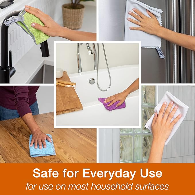 Bona® Microfiber Cleaning Cloths Multipack