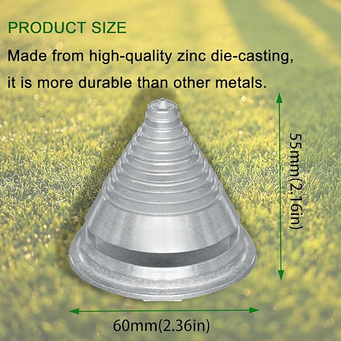 Lawn Mower Blade Sharpener Balancers Metal Precision Universal Parts Accessories Replacements for Outdoor Courtyard Garden Lawn Mower Grass(1-Pack)