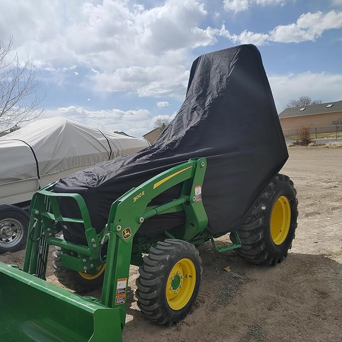 Waterproof Cowling Cover - Heavy Duty Tractor Accessories for Kubota, John Deere, Mahindra, Bobcat & Compact Utility Tractors