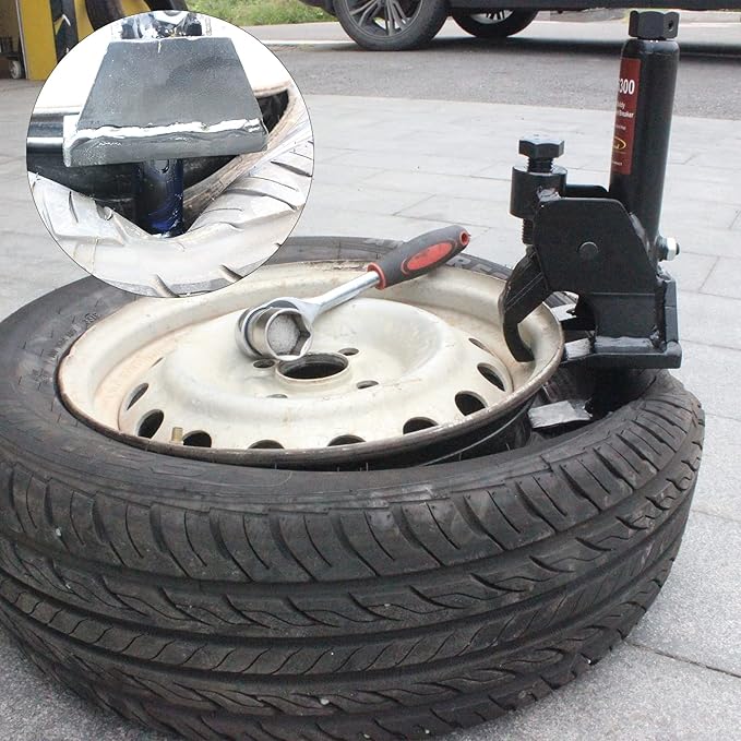 BESTOOL Manual Tire Bead Breaker Adjustable Hammer Tires Changer Tool for ATV Tire Operation Tractors, Trucks, Cars,Heavy Duty Tires Car Repair