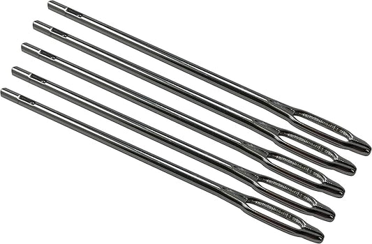 Sherco-Auto Pack of 5 - Pro Heavy Duty Replacement Split Eye Needles for T-Handle Tire Plug Tool Kits for Tire Repair Tools