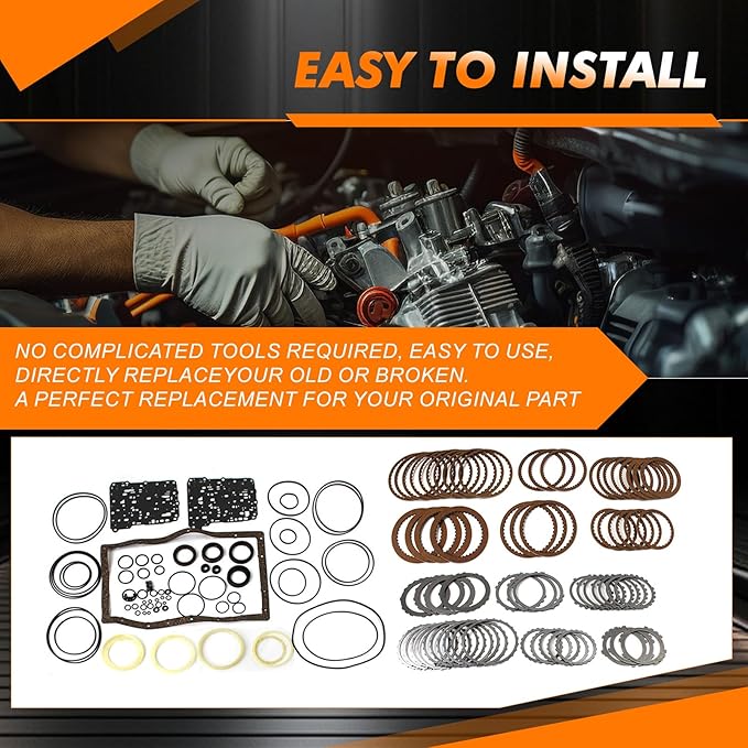 Transmission Master Rebuild Kit Overhaul A750E A750F Compatible with 4RUNNER Tundra Tacoma After-Market Parts
