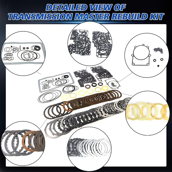 A340E A340F Transmission Master Overhaul Rebuild Kit Fits for 4 RUNNER CRESSIDA SUPRA CROWN 3.0L Replacement Parts