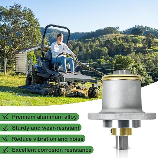 Upgrade 437-0006-00 Deck Spindle Fits for Spartan Mowers RZ, RZ Pro,RZ HD,and RZ Tuff Torq Riding Series Mowers