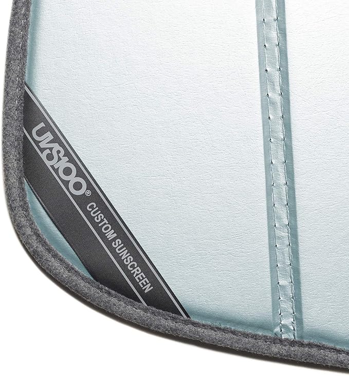 Covercraft UVS100 Custom Windshield Sunscreen for 2018-2023 Toyota Tacoma (w/o GoPro Mounted to Windshield) - Blue Metallic