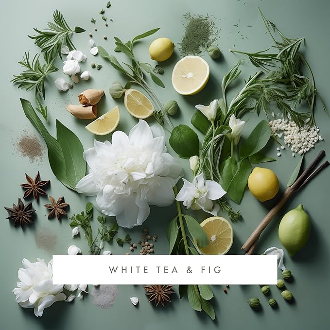ScentAir Whisper Home | Black Diffuser Machine, Scents up to 800 Sq. Ft Room, Compatible with Alexa & Google, WiFi & Bluetooth Enabled - ScentAir Cartridge White Tea & Fig