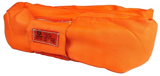 Power Lift PL14x12' Orange Polyester Round Sling (100,000 lb. Vertical Capacity)| Various Sizes in Listing | Kennedy Wire Rope & Sling Co. | Proudly Manufactured in The USA