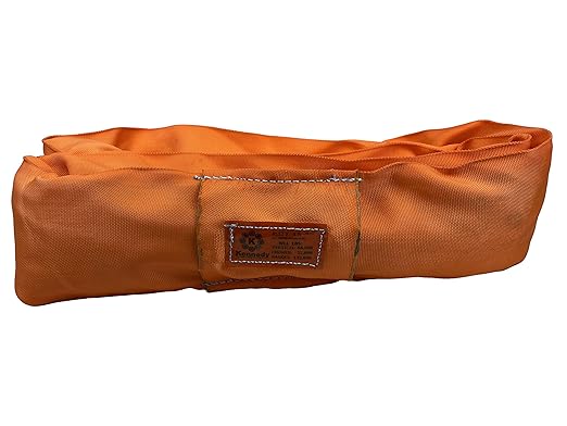 Power Lift PL12x14' Orange Polyester Round Sling (66,000 lb. Vertical Capacity)| Various Sizes in Listing | Kennedy Wire Rope & Sling Co. | Proudly Manufactured in The USA