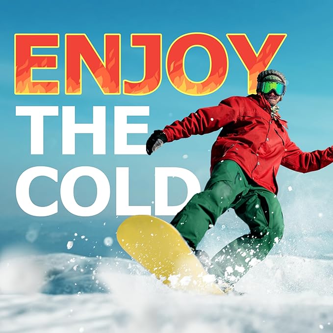 Body & Hand Warmer, Long Lasting Heat, Non-Adhesive, Air-Activated Warmers for Outdoor Sports, Camping, Winter Commutes - Made in Korea