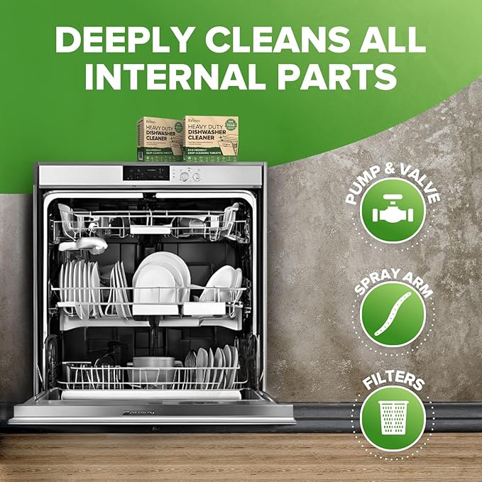 Garbage Disposal and Dishwasher Cleaning and Deodorizing Tablets Bundle - 12 Months Supply