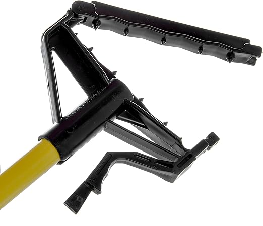 SPARTA 4166404 Spectrum Fiberglass Mop Handle With Quik-Release For Cleaning, Commercial, Residential, 60 Inches, Yellow, (Pack of 12)