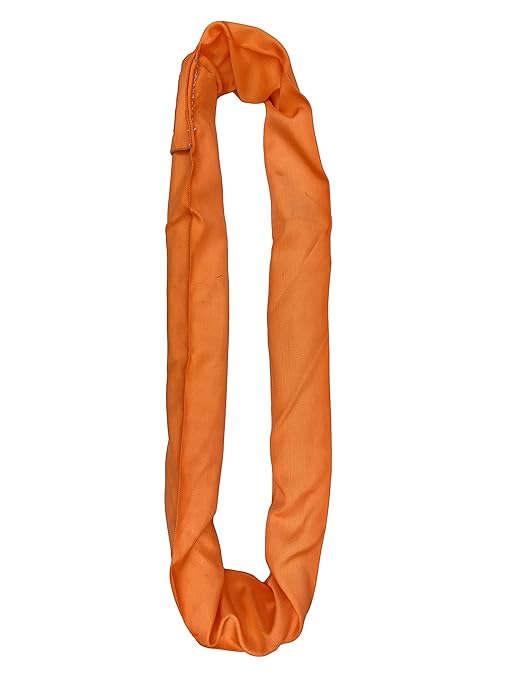 Power Lift PL12x30' Orange Polyester Round Sling (66,000 lb. Vertical Capacity)| Various Sizes in Listing | Kennedy Wire Rope & Sling Co. | Proudly Manufactured in The USA