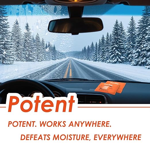 100g x 5 Packs Fonday Rechargeable Silica Gel Desiccant Packets Fast Reactivate Desiccant Bags Moisture Absorbers for Storage Bins, Suitcase, Safe, 3D Filaments, Electronics