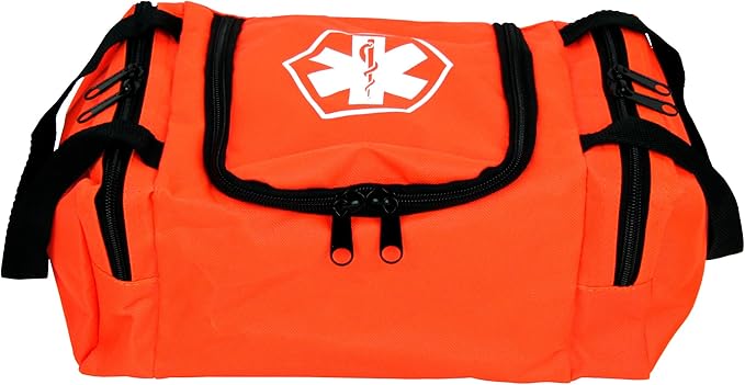Dixie EMS Dixigear Empty First Responder II Bag 10.5" x 5" x 8" - Orange
