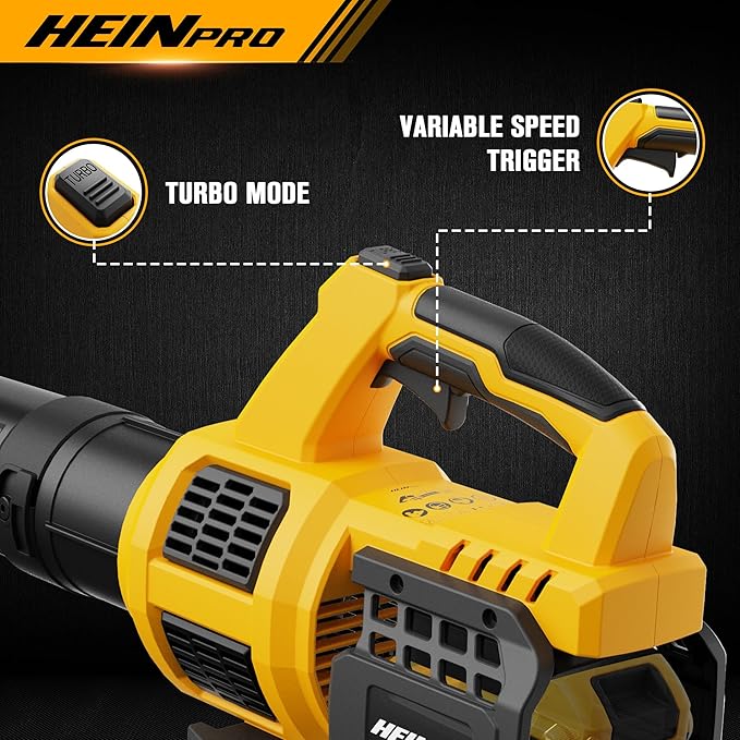 Cordless Leaf Blower Compatible with Dewalt 20V Max Battery 400CFM Electric Leaf Blower Cordless, Variable Speed, Turbo Mode, Leaf blowers Battery Powered for Lawn Care, Yard(Tool Only)